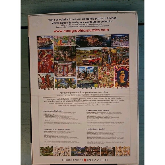 Girl with a Pearl Earring by Vermeer 1000 Piece Jigsaw Puzzle Eurographics Art - Picture 2 of 9